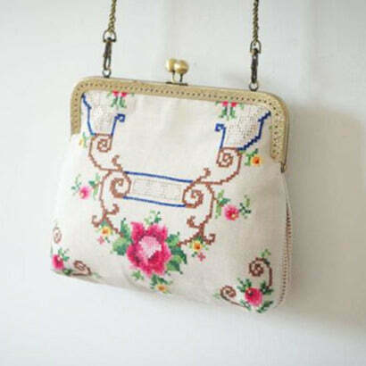 Princess Embroidery Mini Bag for Fairycore & Princesscore Fashion