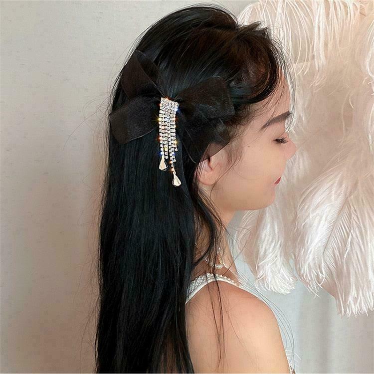 Princesscore Hair Clip: Gen Z K-POP Streetwear Y2K Fashion