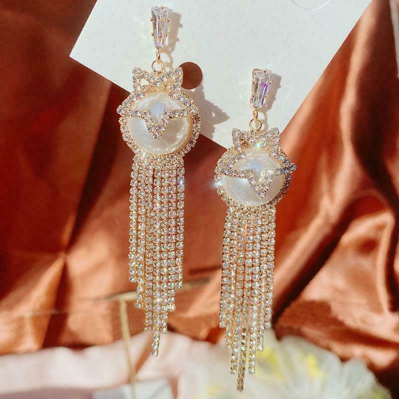 Princesscore Simulated Pearl Earrings for Gen Z Fashionistas