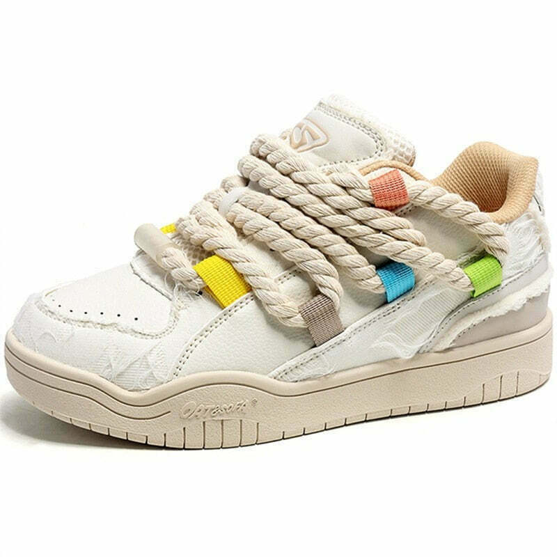 Retro Gen Z K-POP Streetwear Sneakers for Y2K Fashion