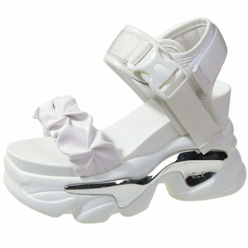 Riviera Rendezvous Chunky Platform Sandals for Gen Z Fashionistas