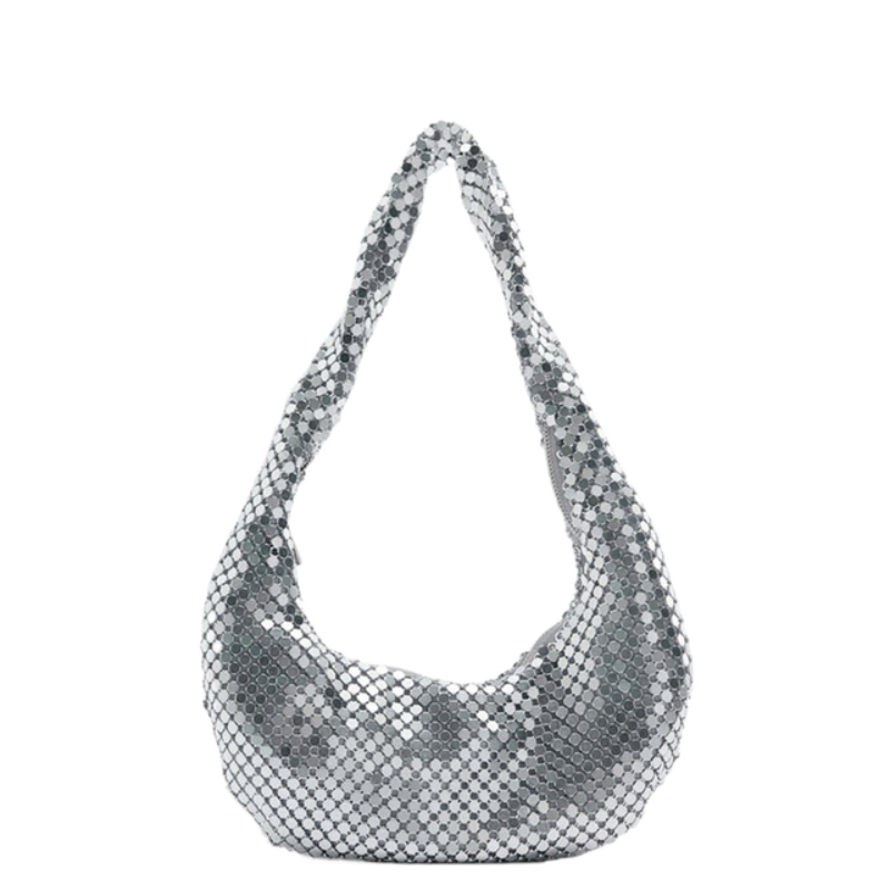 Sequin Handbag: Trendy Gen Z K-POP Streetwear Accessory