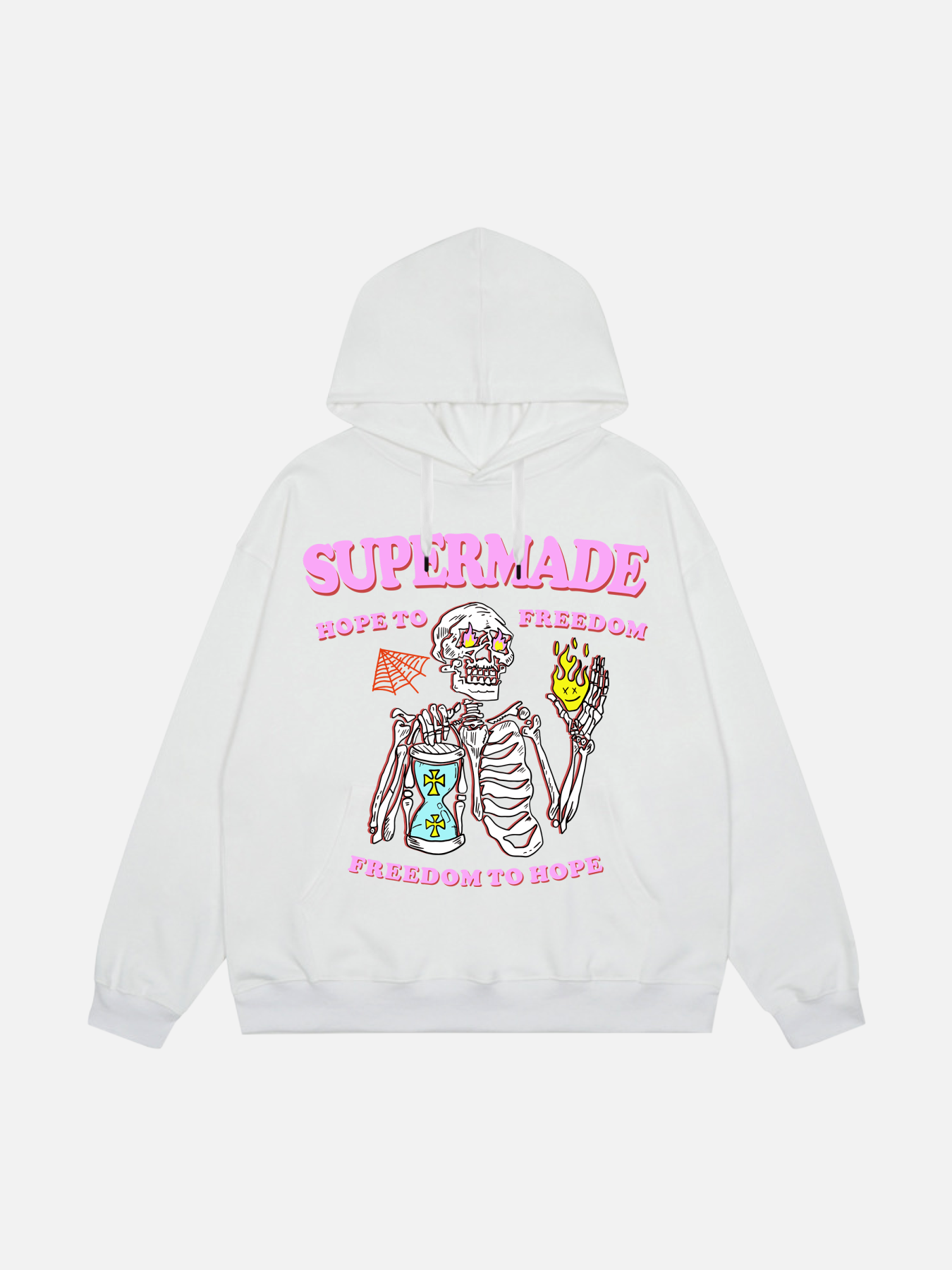 Skull Flame Halloween Hoodie for Gen Z Streetwear - Y2K Style