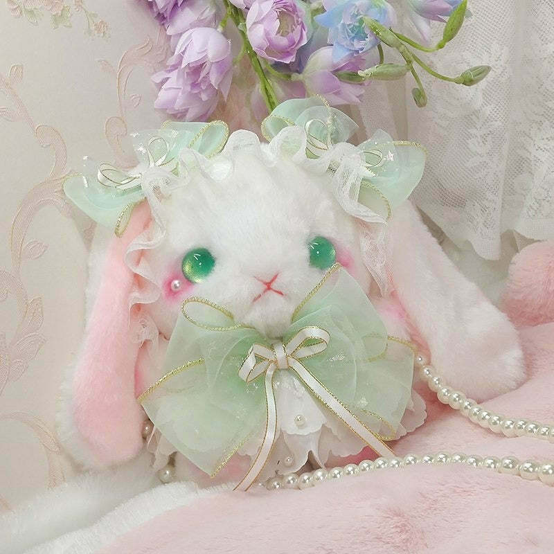 Springtime Kawaii Bunny Bag for Gen Z Streetwear Fashion