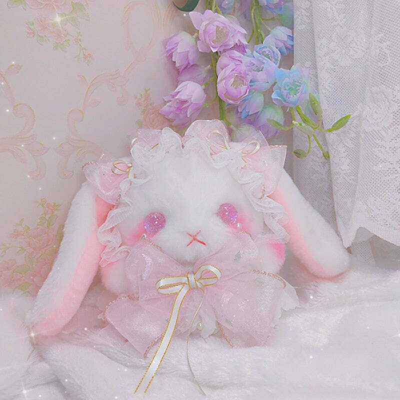 Springtime Kawaii Bunny Bag for Gen Z Streetwear Fashion