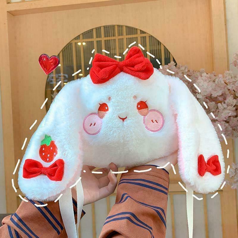 Strawberry Bunny Coquette Kawaii Bag for Gen Z Streetwear