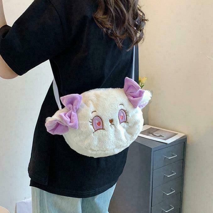 Strawberry Pink Bunny Fairycore Kawaii Bag for Gen Z Streetwear