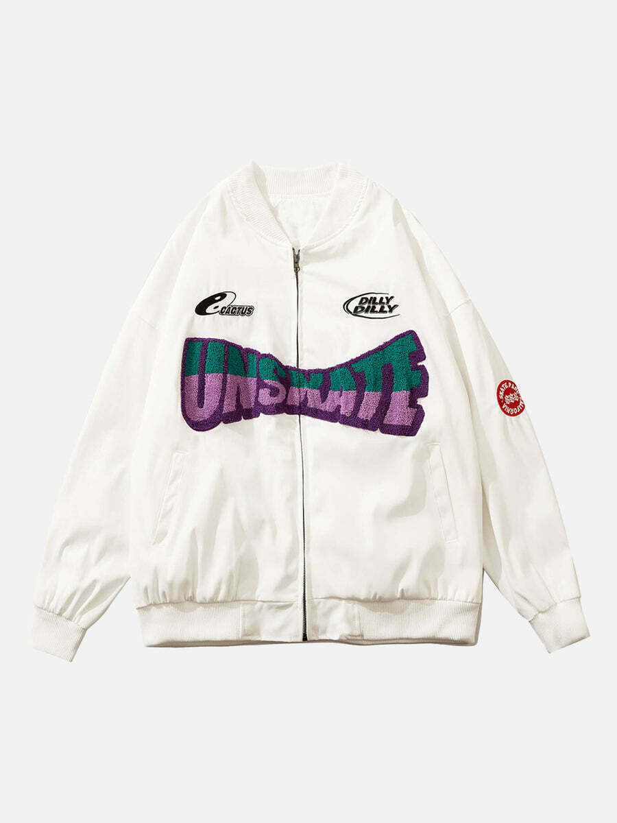 Stylish Embroidered Baseball Jackets for Gen Z Fashion Enthusiasts