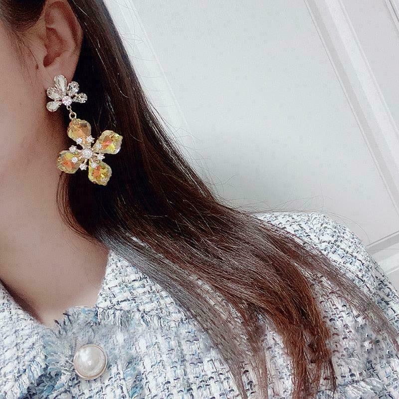 Vintage Clover Earrings for Gen Z Fashionistas: Y2K Streetwear Style