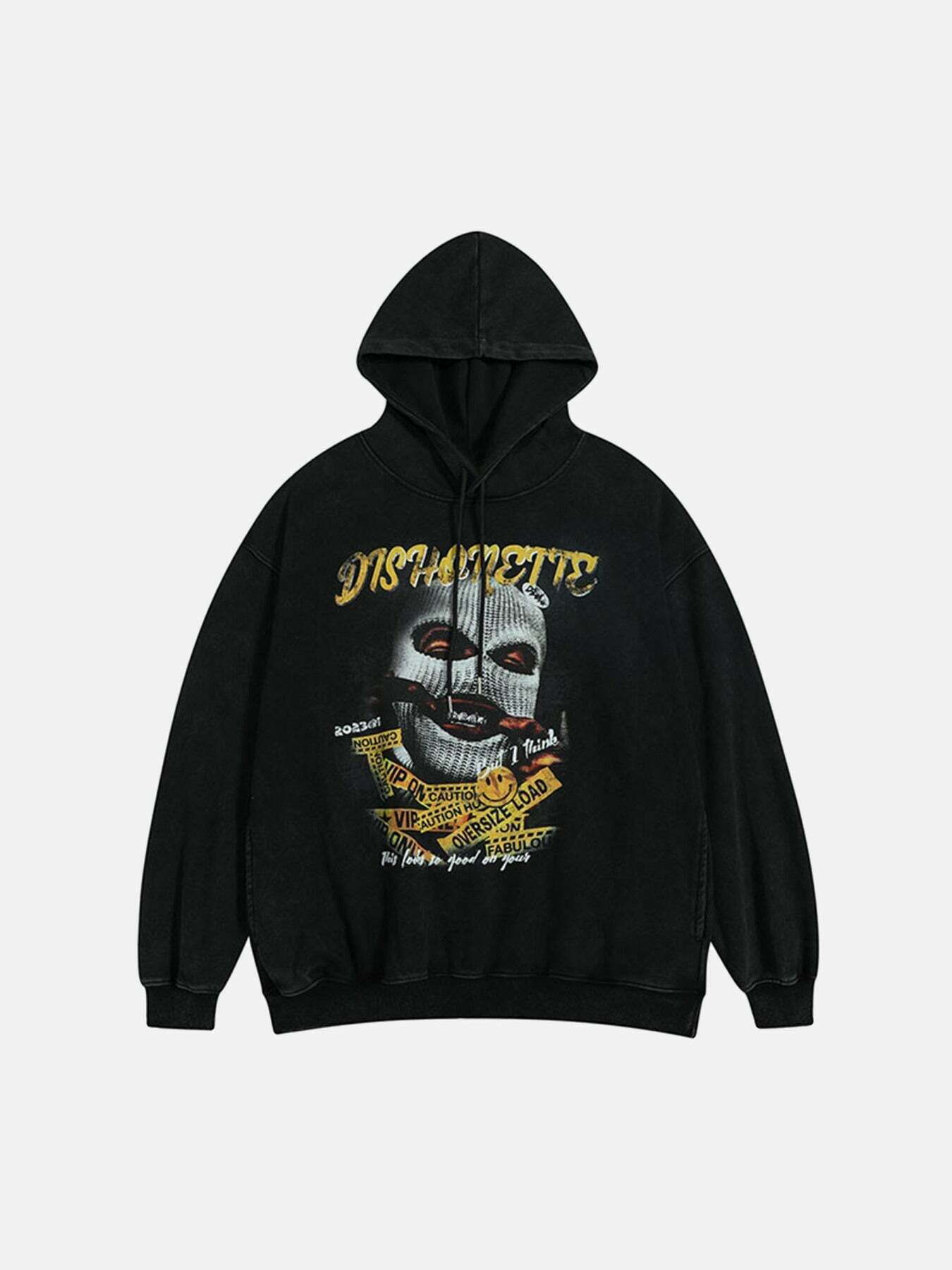 West Coast Gangsta Graphic Hoodie for Gen Z Streetwear Style