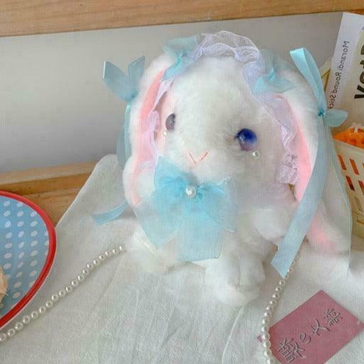 Y2K Pearl Bunny Bag: Trendy Gen Z K-POP Streetwear Accessory